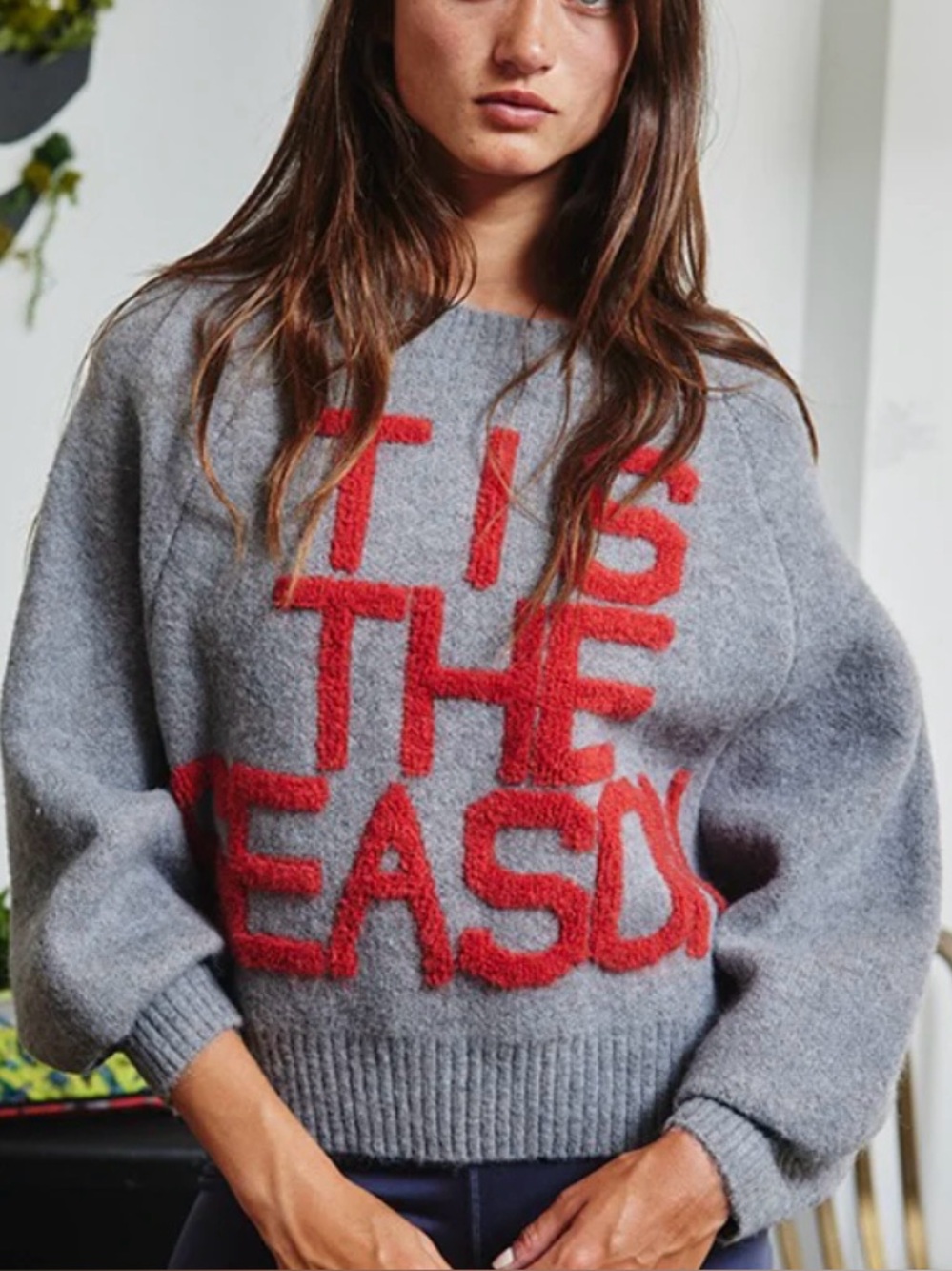 BUCKETLIST ‘Tis The Season Sweater. Women’s Size Small